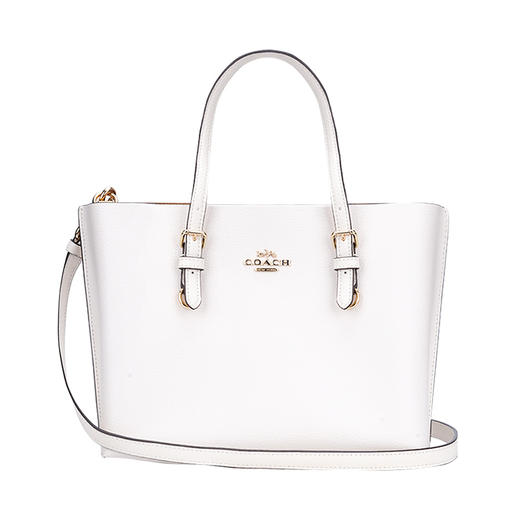 COACH 奥莱款小号女士皮质单肩斜挎手提包 商品图3