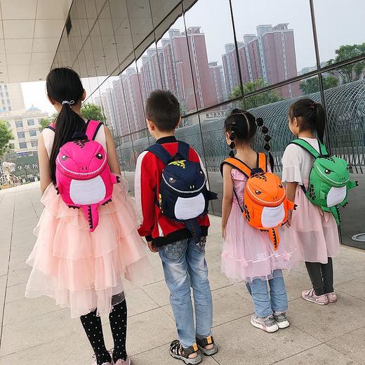 小恐龙背包幼儿园儿童书包1-3-5岁中小班男女童可爱超轻透气书包 商品图5