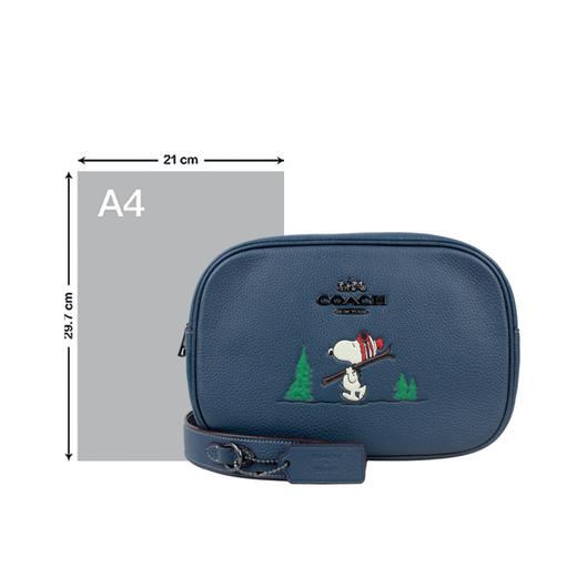 COACH 奥莱款女士皮质单肩斜挎包 商品图7