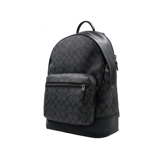 COACH 奥莱款大号男士PVC配皮双肩背包 商品图1