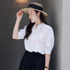 【现货】棉质衬衫镂空设计轻薄小众宽松 商品缩略图2