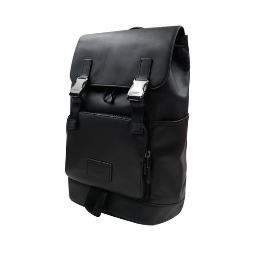 COACH 奥莱款大号男士皮质双肩背包 商品图3