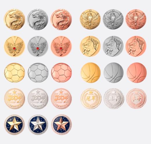 创意浮雕贴片可更换奖章勋章挂牌 商品图0