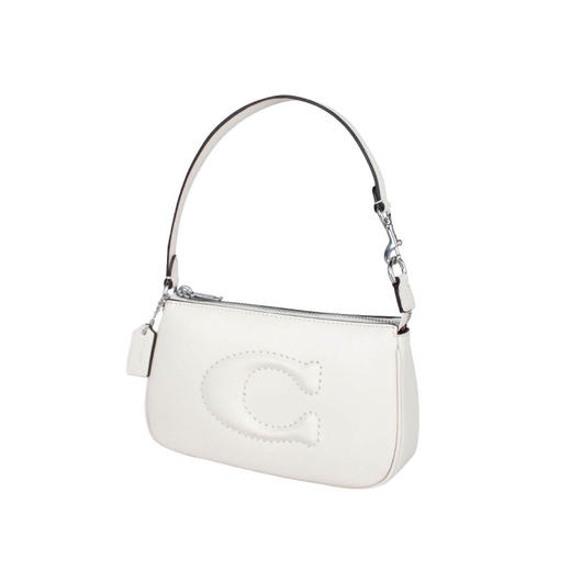 COACH 奥莱款女士皮质单肩手提包 商品图1