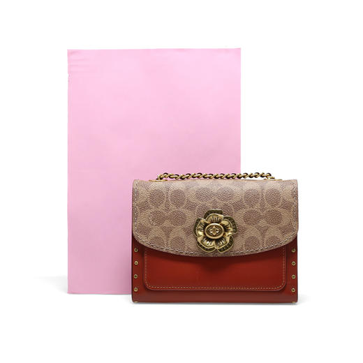 COACH 奥莱款 Parker迷你女士PVC配皮单肩斜挎包 商品图7