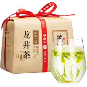 艺福堂茶叶 2024新茶 龙井茶 明前一级 绿茶春茶钱塘产区茗茶250g