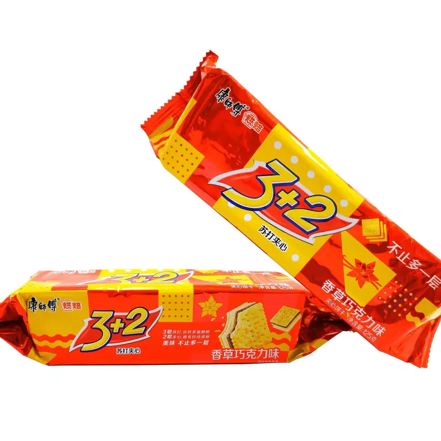 cx-康师傅饼干香草苏打125g/袋