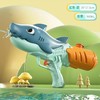 【萌宝玩水装备！卡通萌趣水枪】夏季鲨鱼水枪玩具大号小黄鸭沙滩玩具滋水枪戏水水上玩具地摊，Q萌造型 轻按出水双头喷水 商品缩略图4