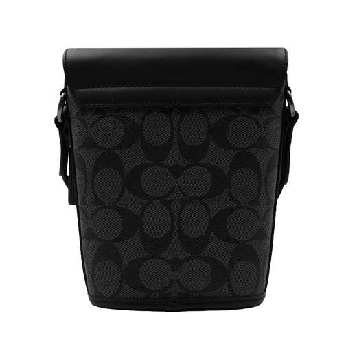 COACH 奥莱款迷你男士PVC配皮单肩斜挎包 商品图5