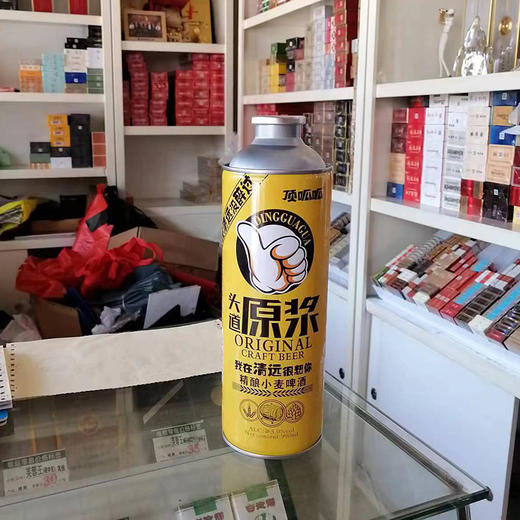 顶呱呱 头道原浆小麦啤酒 990ml*1瓶/6瓶 颜色随机 商品图3