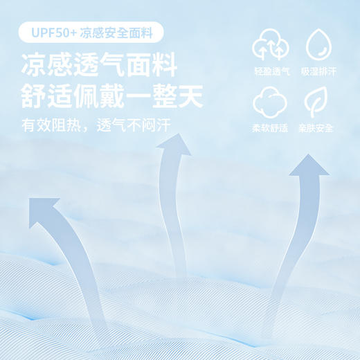 zoyzoii儿童防晒帽子宝宝遮阳防紫外线 商品图2