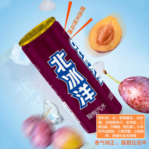 北冰洋 听装酸梅汽水330ml * 24 商品图1