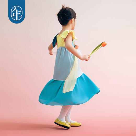 《燕舞欢欣连衣裙》2024夏季新款新中式无袖背心裙 商品图4