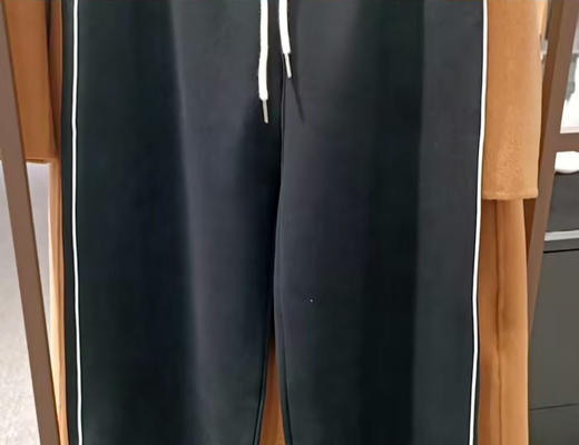 漆黑色长休闲裤HJ1L29 商品图2