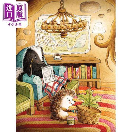 【中商原版】全彩章节书 臭鼬与刺猬发现友谊Sydney and Taylor The Great Friend Expedition英文原版 儿童章节故事书 进口 商品图1