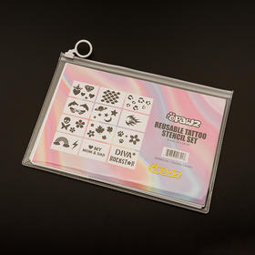 新款染色纹身卡纸 OPAWZ小爪印