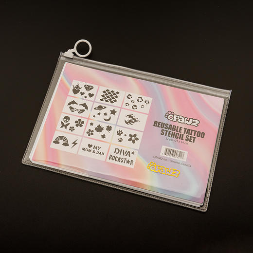 新款染色纹身卡纸 OPAWZ小爪印 商品图0