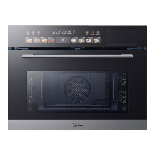 【限天津区域】美的/蒸烤一体机/BG5010W黑色 商品图0