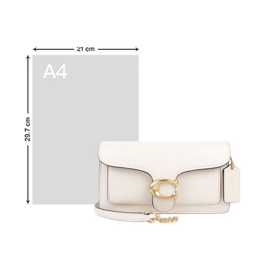 COACH 专柜款 Tabby 20小号女士皮质单肩斜挎包 商品图6