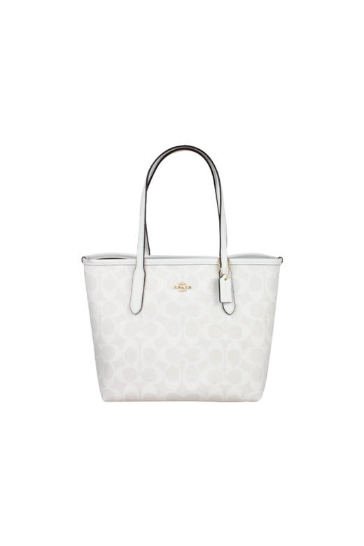 COACH 奥莱款女士PVC配皮单肩斜挎包 商品图11