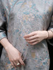 盛唐婧 |真丝花罗步步生花斜襟上衣 商品缩略图2