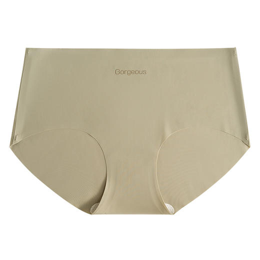 宝娜斯 瑜伽健身女士内裤桑蚕丝抗菌裆不夹臀少女生中腰无痕内裤 心选到家 商品图4
