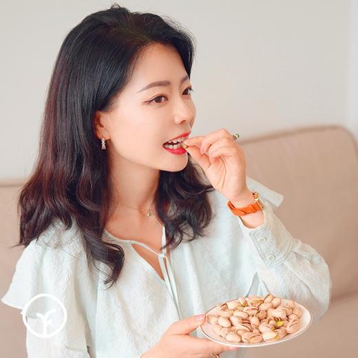 【检测SGS农残未检出 美国进口kingsize王级开心果】甄选美国核心农场新鲜果 五年难得一见的绿翡翠 全自然开18-20 口感酥脆鲜香 商品图2