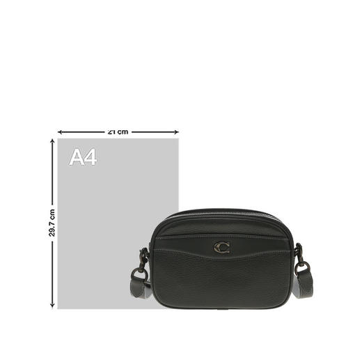 COACH 专柜款女士皮质单肩斜挎包 商品图6