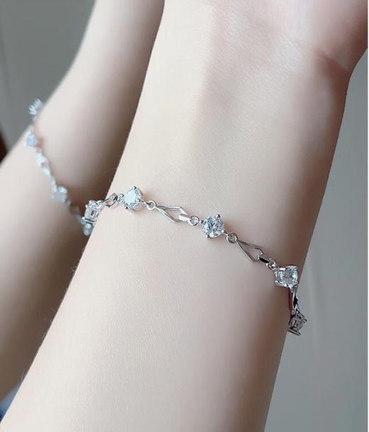 唯一（Winy）999足银手链女手镯女生日520情人节礼物送女朋友送老婆 商品图1