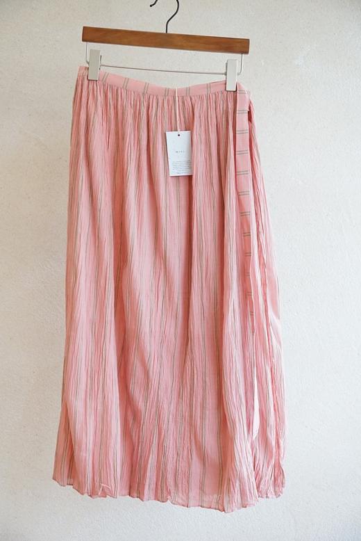 MAKU textiles｜压皱棉质一片式围裹裙半身裙 商品图7