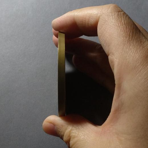 古泉书馆文创 大生八卦（带字）雕母 文房铜镇 DH0006 商品图4