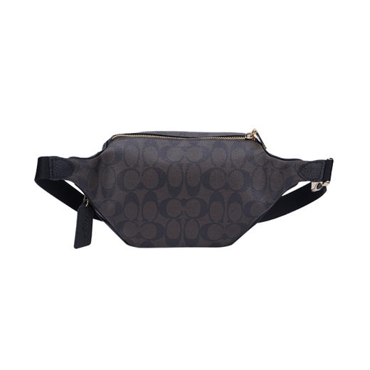 COACH 奥莱款小号女士PVC配皮腰包 商品图4