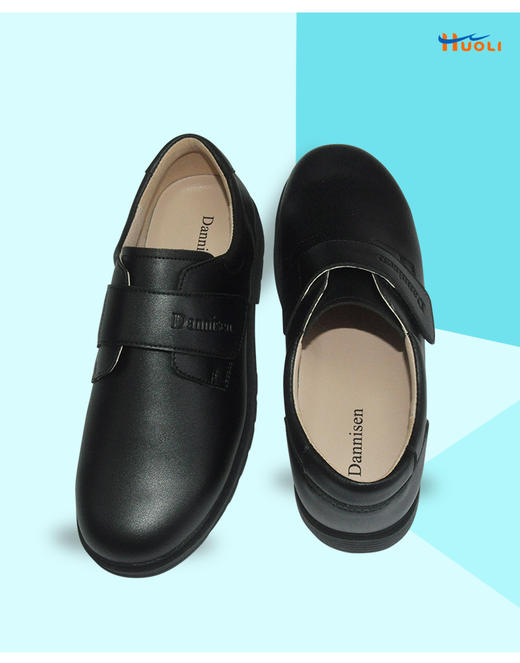 深圳中小学新款男女皮鞋 商品图6