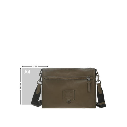 COACH 专柜款男士皮质单肩斜挎包 商品图6