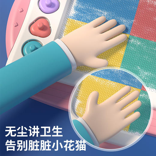 六一特卖【画板+桌子=无尘绘画】柔和的色彩、顽皮的手绘，无束缚创作自由；儿童画板，磁性写字板，涂鸦绘画神器，创造无限畅想！ 商品图2