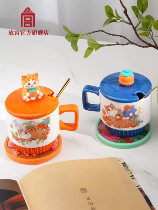 萌猫如意流沙杯垫 商品图1