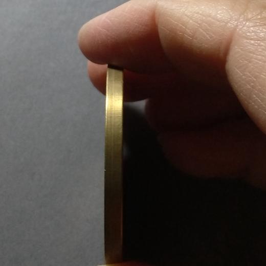 古泉书馆文创  健康减肥坚持自律 雕母 文房铜镇 DH0009 商品图4