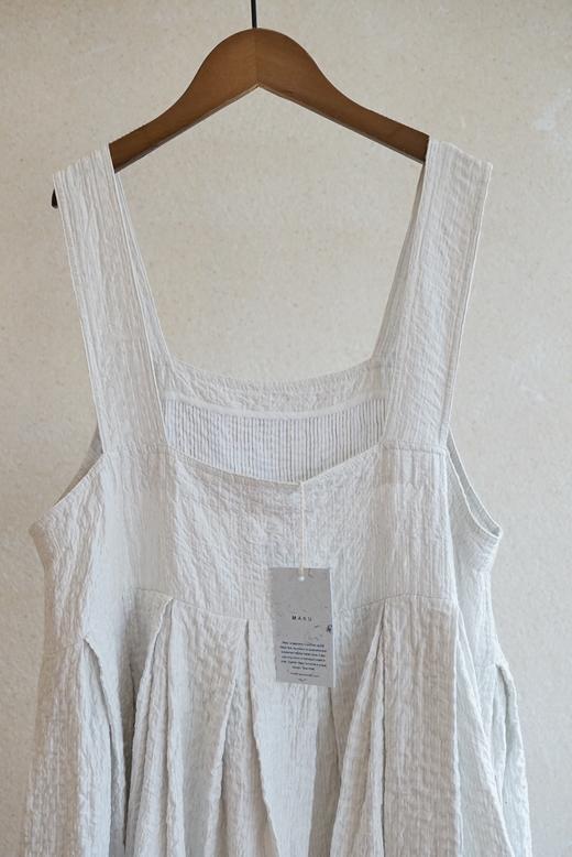 MAKU textiles｜丝棉羊毛宽背带裙连衣裙 商品图11