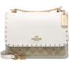 Coach 奥莱款小号女士PVC配皮单肩斜挎小方包 商品缩略图10