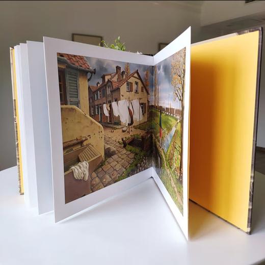 英诺森提绘本(共6册）：《铁丝网上的小花》《房子》《木偶奇遇记》《灰姑娘》《最后的胜地》《大卫之星》 商品图11