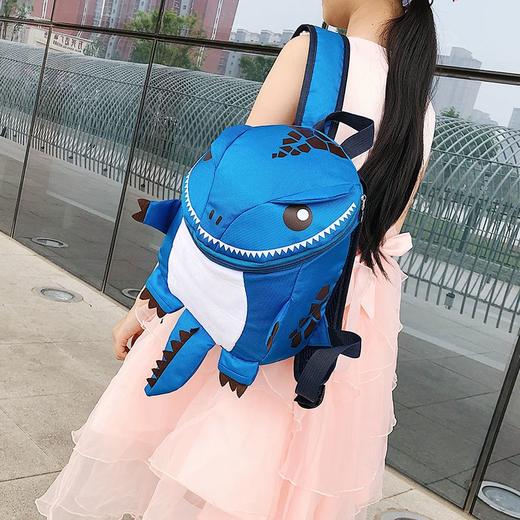 小恐龙背包幼儿园儿童书包1-3-5岁中小班男女童可爱超轻透气书包 商品图6