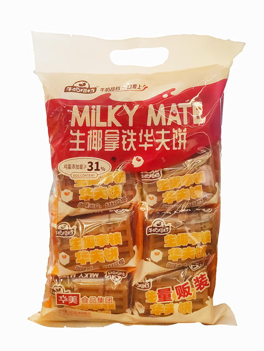 432g华美生椰拿铁华夫软饼 商品图0