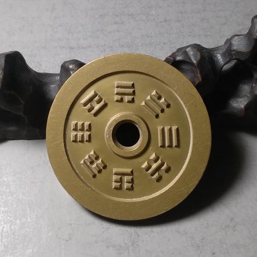 古泉书馆文创 大生八卦（无字） 雕母 文房铜镇 DH0007 商品图5