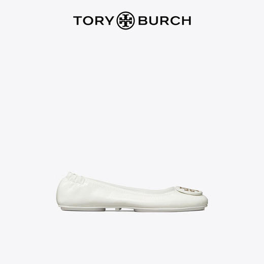 【1F】Tory Burch 汤丽柏琦  MINNIE羊皮革芭蕾舞平底鞋 商品图0