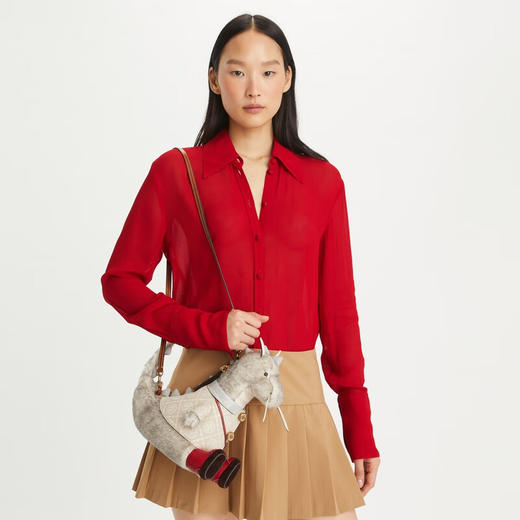 【1F】Tory Burch 汤丽柏琦【礼物】生肖龙玩偶斜挎包 商品图1