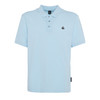 MOOSE KNUCKLES 男士驼鹿指节刺绣徽标棉质短袖 Polo衫 浅蓝色 M12MT712 1389 商品缩略图0