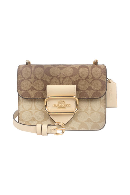 COACH 奥莱款女士PVC配皮单肩斜挎包 商品图12