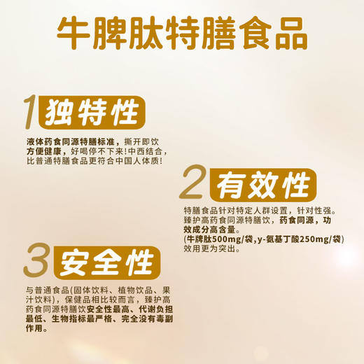 ²499元/3罐【小绿臻护高牛脾肽特膳饮】吃饭香香 活力满满 10ml*30/罐 HM02-CRMM-CQWM 商品图8