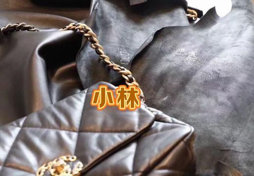 欧阳娜娜同款香奶奶19山羊皮翻盖斜挎单肩包 商品图11