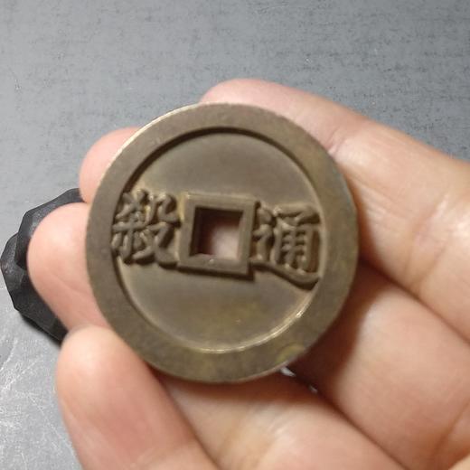 古泉书馆文创  逢赌必胜通杀 雕母 文房铜镇 DH0003 商品图8